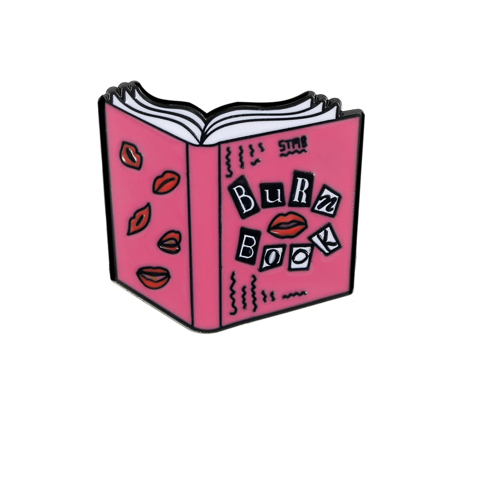 Burn Book Enamel Pin Set — Get In Loser Edition