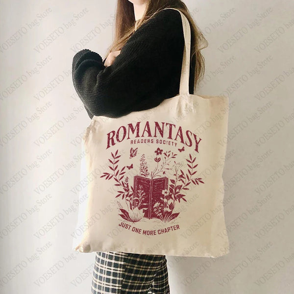 Romantasy Readers Society Tote Bag