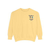 Reading Is My Favorite Sport Sweatshirt — Light Colors