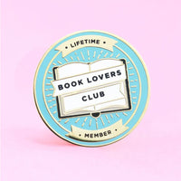 Book Lovers Club Enamel Pin