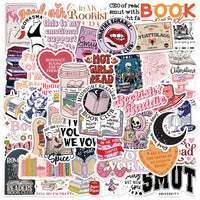 Bookish Reading Sticker Pack — 50 Pieces