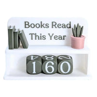 Books Read This Year Shelf Counter