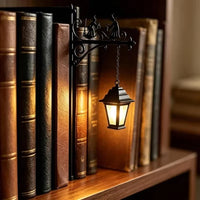 Mini Streetlamp Bookshelf Light