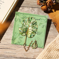 Vintage Leaf Metal Bookmark
