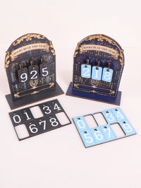 Wooden "Books Read This Year" Tally Display