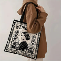 Weird Girls Club Vintage Tote Bag