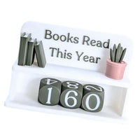 Books Read This Year Shelf Counter