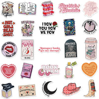 Bookish Reading Sticker Pack — 50 Pieces