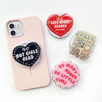 Bookish Phone Grip — Pick Your Design