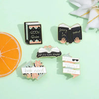 Just One More Chapter Enamel Pin
