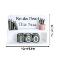 Books Read This Year Shelf Counter