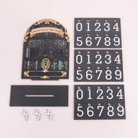 Wooden "Books Read This Year" Tally Display