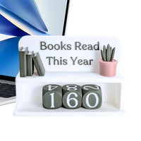 Books Read This Year Shelf Counter