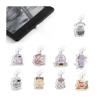 Bookish Slogan Charm Dust Plug — Pick Your Mood