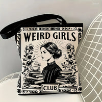 Weird Girls Club Vintage Tote Bag