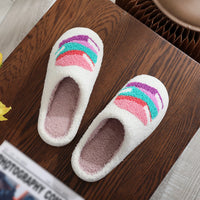 Stacked Books Plush Slippers