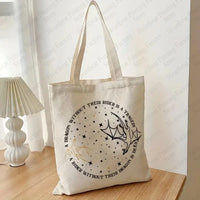 A Dragon Without Their Rider Tote Bag — Fourth Wing Inspired