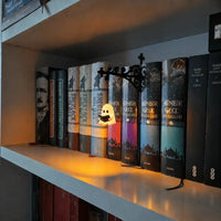Vintage Bookshelf Lantern Night Light