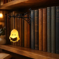 Vintage Bookshelf Lantern Night Light