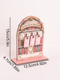 Wooden "Books Read This Year" Tally Display