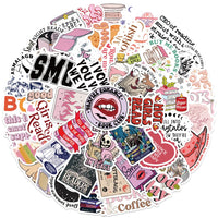 Bookish Reading Sticker Pack — 50 Pieces