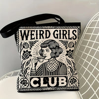 Weird Girls Club Vintage Tote Bag