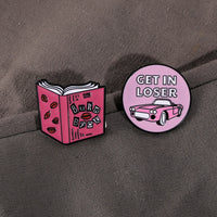 Burn Book Enamel Pin Set — Get In Loser Edition