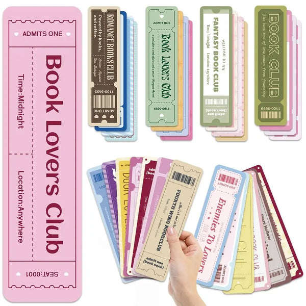 Bookish Bookmark Set — 30 Pieces