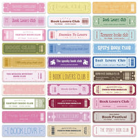 Bookish Bookmark Set — 30 Pieces