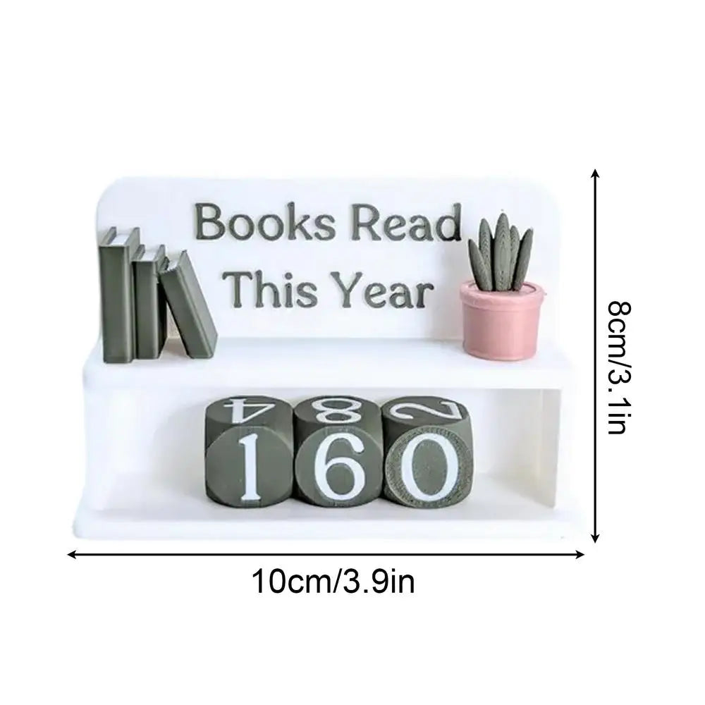 Books Read This Year Shelf Counter