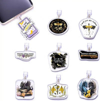 Bookish Slogan Charm Dust Plug — Pick Your Mood