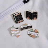 Just One More Chapter Enamel Pin