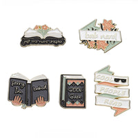 Just One More Chapter Enamel Pin