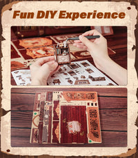 Bookstore Book Nook DIY Miniature Dollhouse Kit with Light