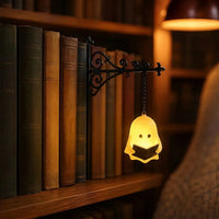 Vintage Bookshelf Lantern Night Light