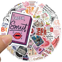 Bookish Reading Sticker Pack — 50 Pieces