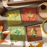 Vintage Leaf Metal Bookmark