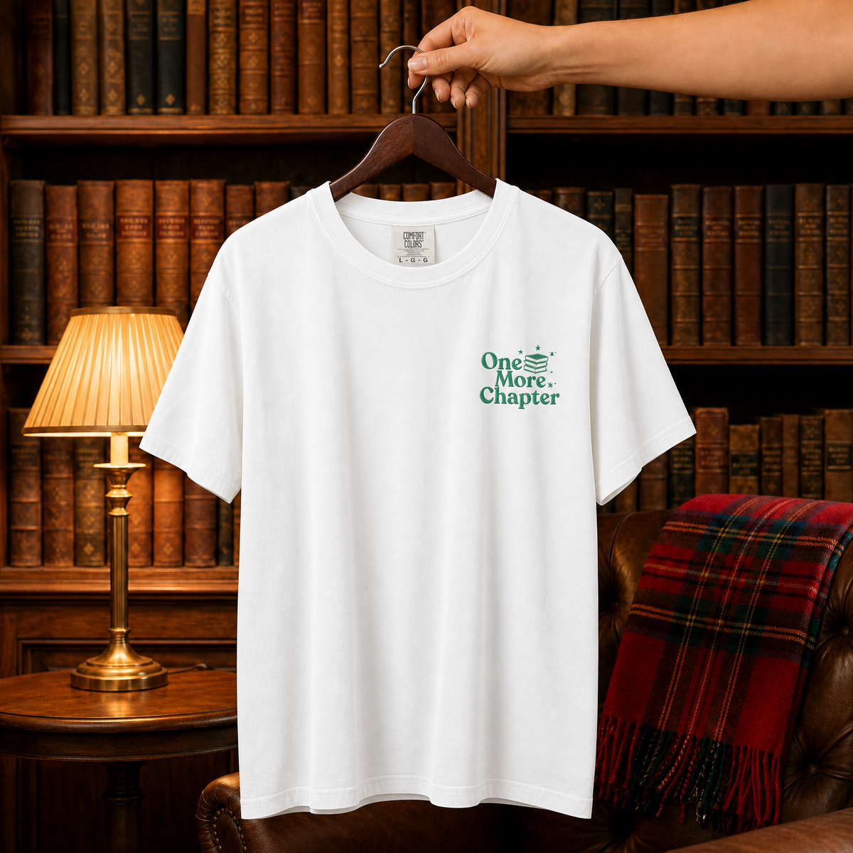 One More Chapter — Green Embroidery